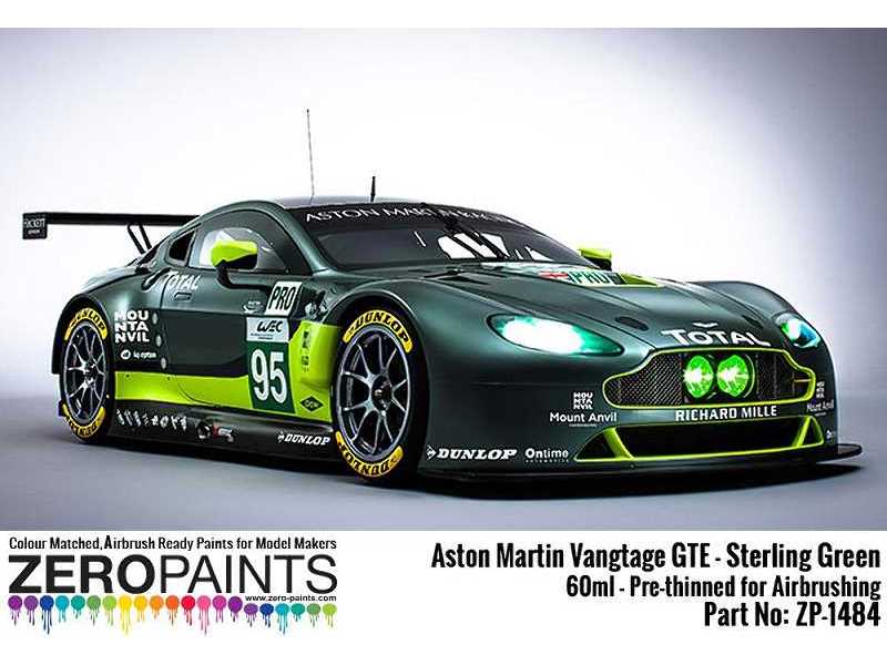 1484 Aston Martin Vantage Gte - Sterling Green - zdjęcie 1 1484 Aston Martin Vantage Gte - Sterling Green - zdjęcie 1