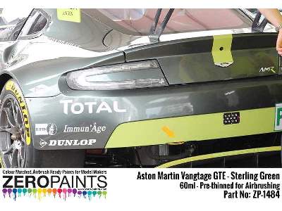 1484 Aston Martin Vantage Gte - Sterling Green - zdjęcie 4