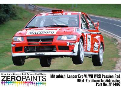 1486 Mitsubishi Lancer Evo Vi Wrc Passion Red - zdjęcie 2