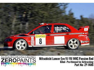 1486 Mitsubishi Lancer Evo Vi Wrc Passion Red - zdjęcie 3