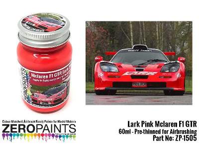 1505 Lark Pink Mclaren F1 Gtr 60ml - zdjęcie 1