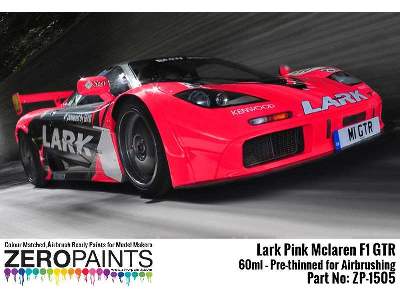 1505 Lark Pink Mclaren F1 Gtr 60ml - zdjęcie 2