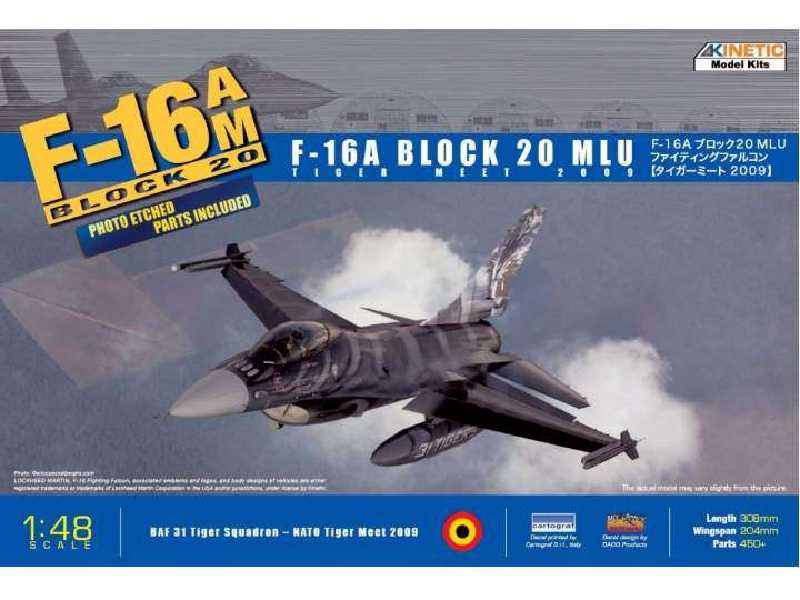 F-16A Block 20 MLU Tiger Meet 2009 - zdjęcie 1 F-16A Block 20 MLU Tiger Meet 2009 - zdjęcie 1