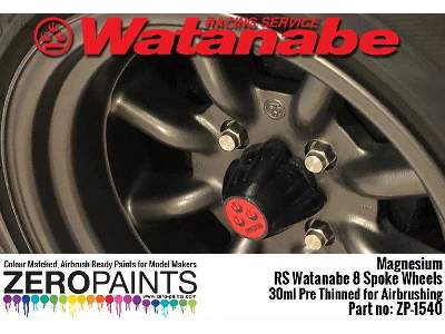 1540 Magnesium For Rs Watanabe 8 Spoke Wheels - zdjęcie 2