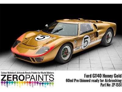 1551 Ford Gt40 Honey Gold - zdjęcie 1