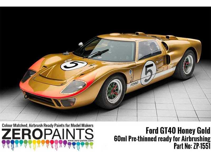 1551 Ford Gt40 Honey Gold - zdjęcie 1 1551 Ford Gt40 Honey Gold - zdjęcie 1