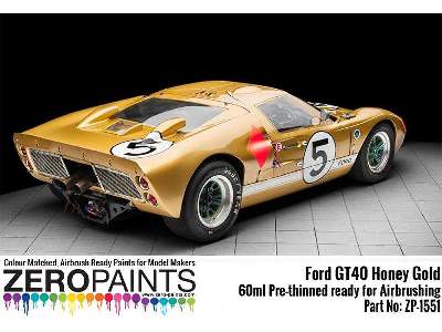 1551 Ford Gt40 Honey Gold - zdjęcie 2