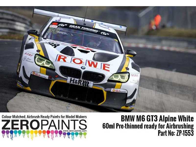 1553 Bmw M6 Gt3 Alpine White - zdjęcie 1 1553 Bmw M6 Gt3 Alpine White - zdjęcie 1