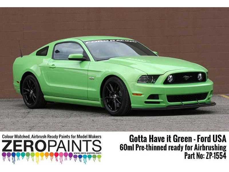 1554 Gotta Have It Green Ford USA 60ml - zdjęcie 1 1554 Gotta Have It Green Ford USA 60ml - zdjęcie 1