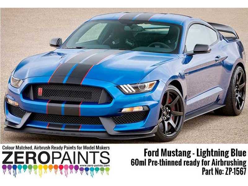 1567 Ford Mustang 2019 - Lightning Blue - zdjęcie 1 1567 Ford Mustang 2019 - Lightning Blue - zdjęcie 1