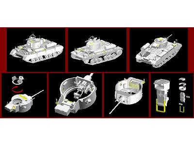 Brytyjski czołg piechoty Mk.III Valentine V z załogą - zdjęcie 2