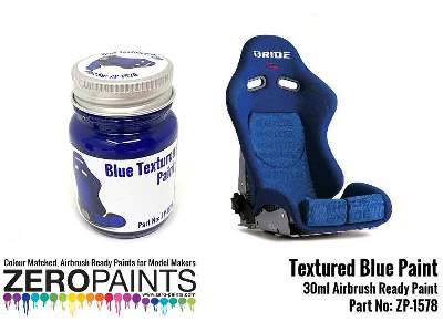 1578 Blue Textured Paint 30ml  (Engines, Interiors Etc) - zdjęcie 1