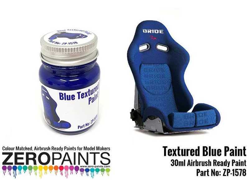 1578 Blue Textured Paint 30ml  (Engines, Interiors Etc) - zdjęcie 1