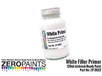 3023 White Airbrushing Primer/Micro Filler - zdjęcie 1