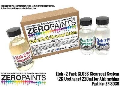 3038 Etch - 2 Pack GloSS Clearcoat System (2k Urethane) - zdjęcie 1