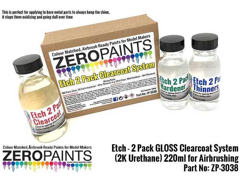 3038 Etch - 2 Pack GloSS Clearcoat System (2k Urethane) - zdjęcie 1