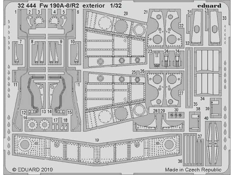 Fw 190A-8/ R2 exterior 1/32 - zdjęcie 1