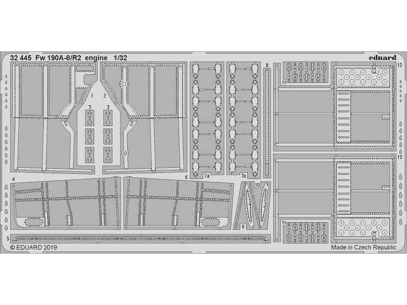 Fw 190A-8/ R2 engine 1/32 - zdjęcie 1