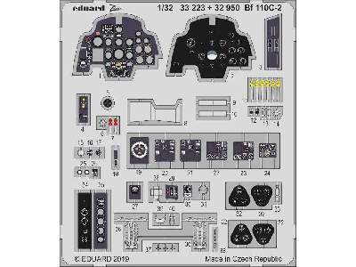 Bf 110C-2 interior 1/32 - Revell - zdjęcie 1