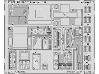 Bf 110C-2 interior 1/32 - Revell - zdjęcie 2