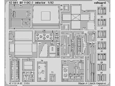 Bf 110C-7 interior 1/32 - Revell - zdjęcie 2