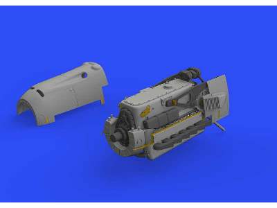 Bf 109E engine 1/32 - Eduard - zdjęcie 2