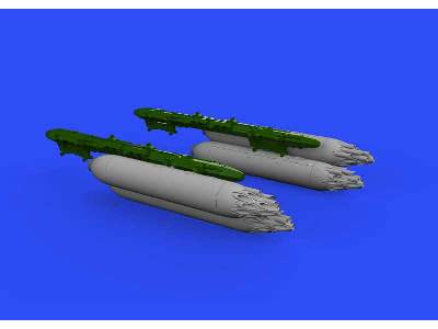 SUU-7 dispenser w/  extended tubes 1/48 - zdjęcie 2