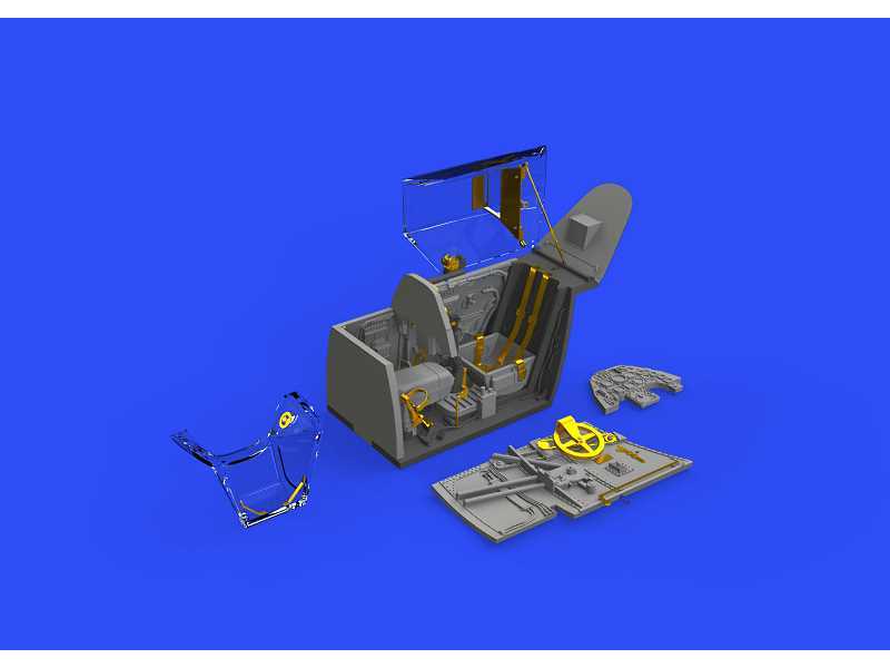 Bf 109G-10/ U4 cockpit 1/48 - Eduard - zdjęcie 1 Bf 109G-10/ U4 cockpit 1/48 - Eduard - zdjęcie 1