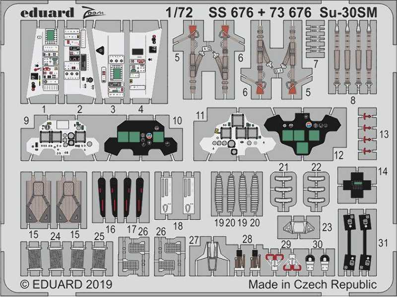 Su-30SM 1/72 - zdjęcie 1 Su-30SM 1/72 - zdjęcie 1