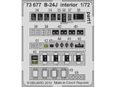 B-24J interior 1/72 - zdjęcie 2