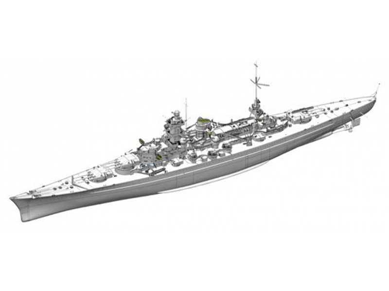Niemiecki pancernik Scharnhorst - 1940 - zdjęcie 1 Niemiecki pancernik Scharnhorst - 1940 - zdjęcie 1