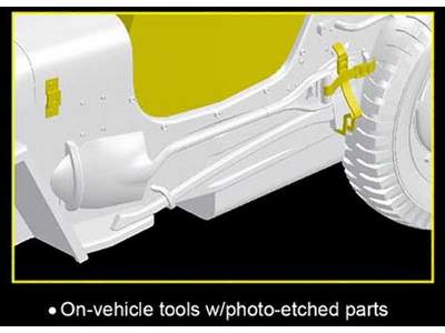 Jeep opancerzony 4x4 z karabinem maszynowym 0,50 cala - zdjęcie 12