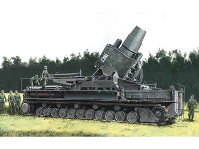 Niemiecki moździerz samobieżny Karl / Loki z obsługą - zdjęcie 1
