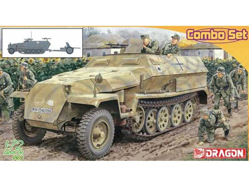 Sd.Kfz.251 Ausf.C + 3.7cm PaK 35/36 - zdjęcie 1 Sd.Kfz.251 Ausf.C + 3.7cm PaK 35/36 - zdjęcie 1