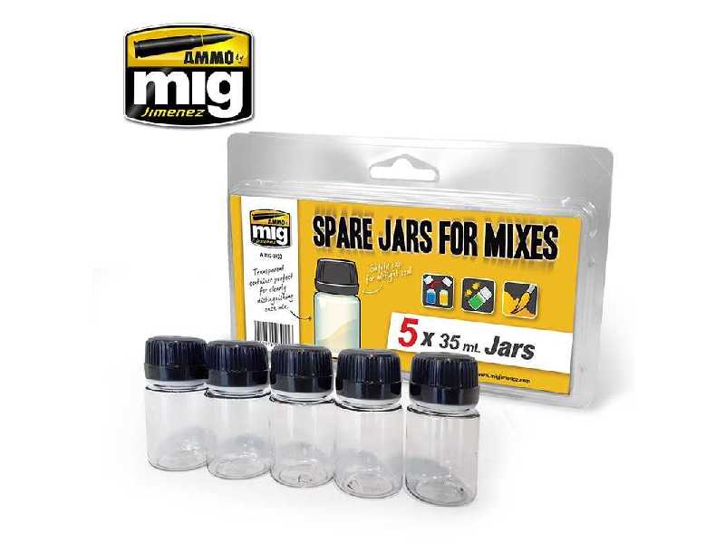 Spare Jars For Mixes 5 X 35 ml - zdjęcie 1 Spare Jars For Mixes 5 X 35 ml - zdjęcie 1