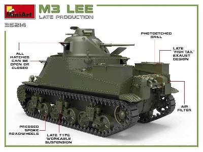 M3 Lee późna produkcja - zdjęcie 28
