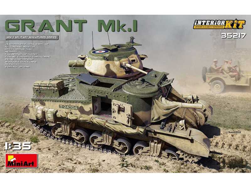 Grant Mk.I z wnętrzem - zdjęcie 1 Grant Mk.I z wnętrzem - zdjęcie 1