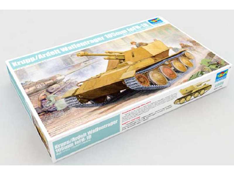 Działo samobieżne Krupp/Ardelt Waffentrager 105mm leFH-18 - zdjęcie 1 Działo samobieżne Krupp/Ardelt Waffentrager 105mm leFH-18 - zdjęcie 1