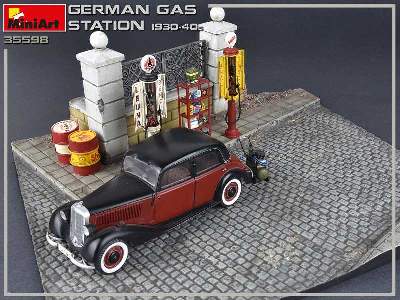 Niemiecka stacja benzynowa 1930-40 - zdjęcie 12
