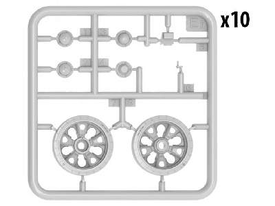 Zestaw kół Sea Star do czołgu T-34/85   - zdjęcie 2