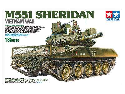 M551 Sheridan - amerykański czołg lekki - Wietnam - zdjęcie 2