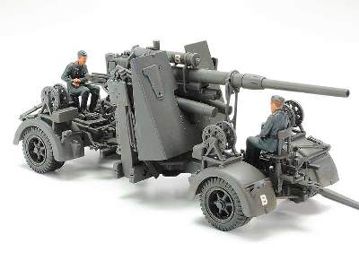 German Heavy Tractor SS-100 & 88mm Gun Flak37 Set - zdjęcie 4