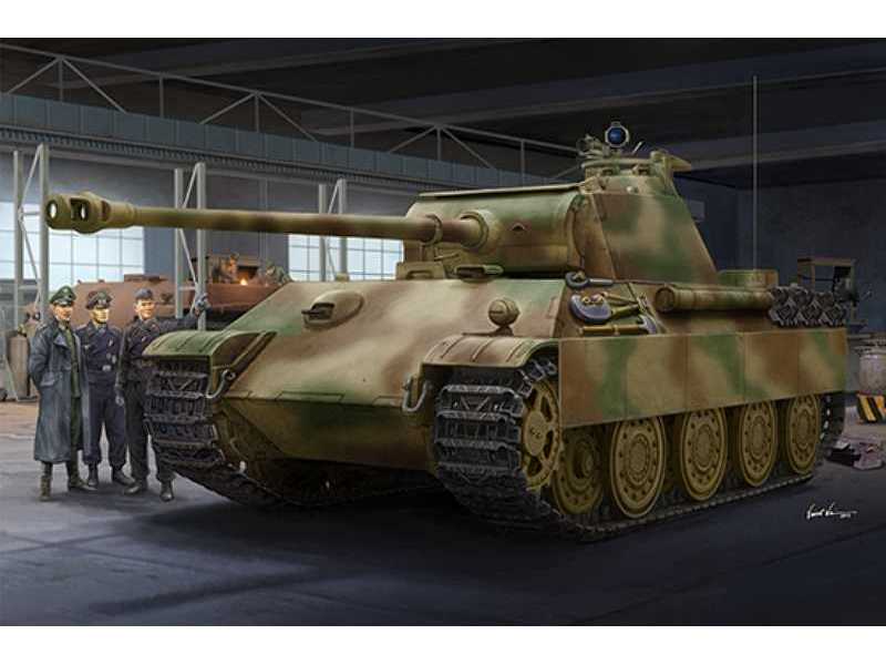 Sd.Kfz.171 Panther Ausf.G - czołg niemiecki Pantera - późny - zdjęcie 1 Sd.Kfz.171 Panther Ausf.G - czołg niemiecki Pantera - późny - zdjęcie 1