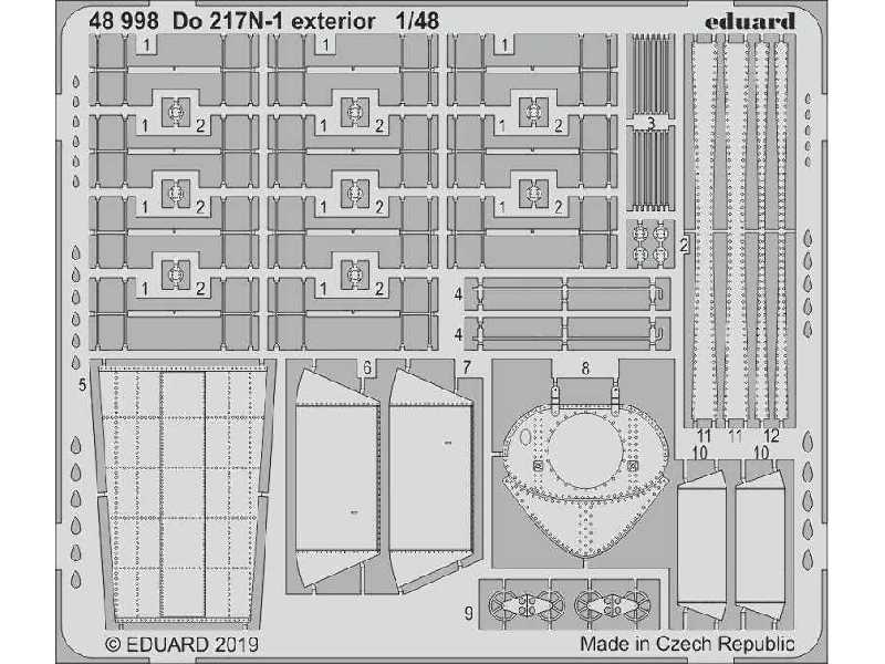 Do 217N-1 exterior 1/48 - zdjęcie 1 Do 217N-1 exterior 1/48 - zdjęcie 1