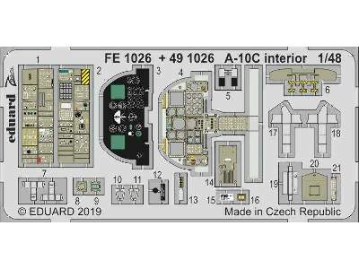 A-10C interior 1/48 - zdjęcie 1