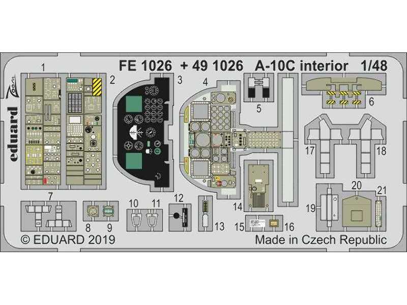 A-10C interior 1/48 - zdjęcie 1 A-10C interior 1/48 - zdjęcie 1