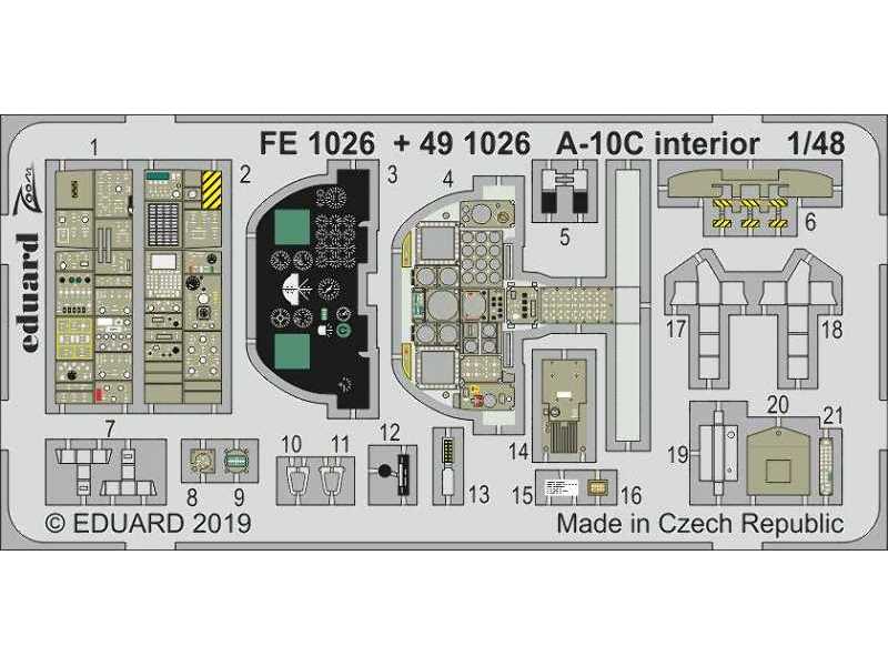 A-10C interior 1/48 - zdjęcie 1