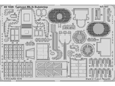 Typhoon Mk. Ib Bubbletop 1/48 - zdjęcie 1
