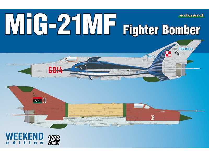 MiG-21MF Fighter-Bomber 1/72 - zdjęcie 1 MiG-21MF Fighter-Bomber 1/72 - zdjęcie 1
