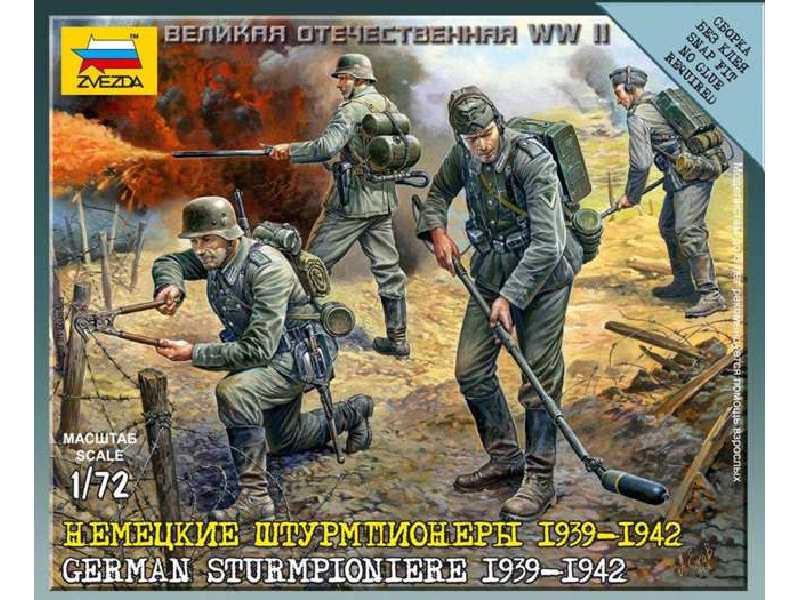 Figurki Geman Sturmpioniere 1939-1942 - zdjęcie 1 Figurki Geman Sturmpioniere 1939-1942 - zdjęcie 1